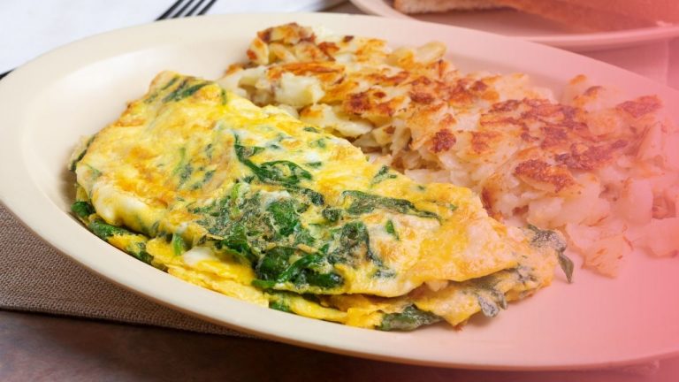 spinach omelet