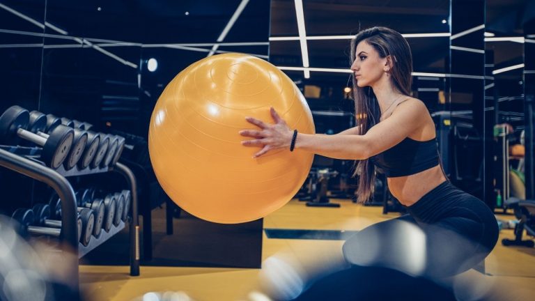 How to Inflate a Fitness Ball