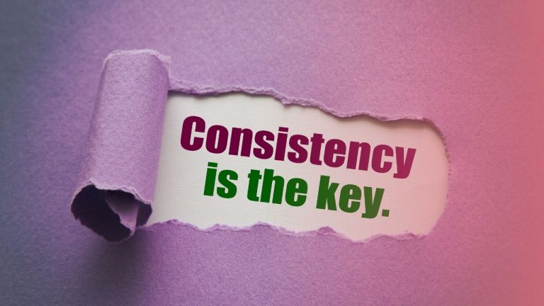 be consistent