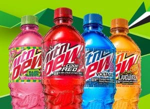 mountain dew flavors