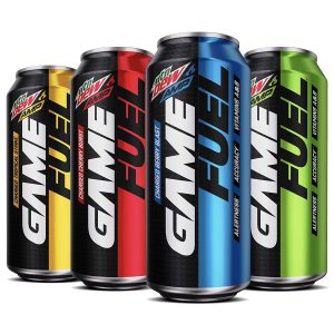 mountain dew game fuel flavors